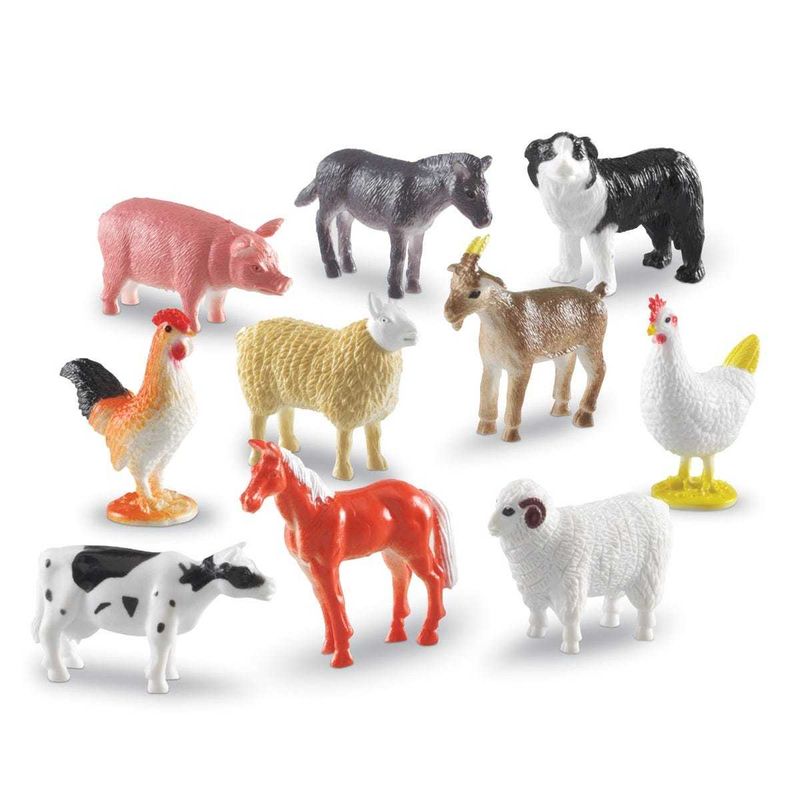 картинка Развивающая игрушка "Фигурки для счета. Ферма"  (60 элементов) от магазина снабжение школ