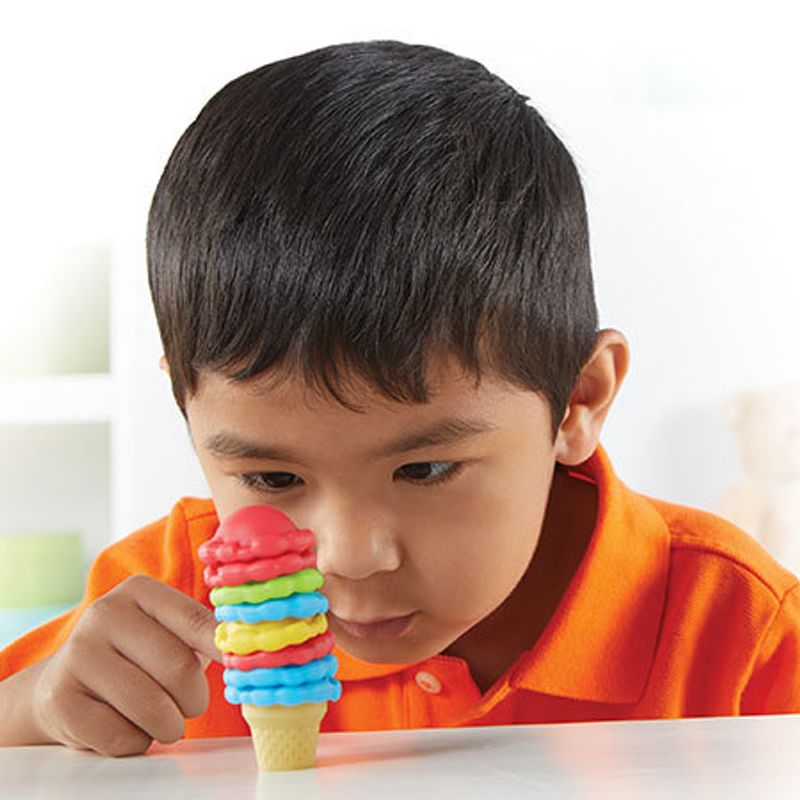 картинка Развивающая игрушка "Собери мороженое"  (55 элементов) от магазина снабжение школ