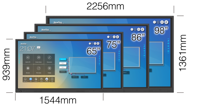 картинка Интерактивная LED панель Newline TruTouch TT-9818RS (98) от магазина снабжение школ