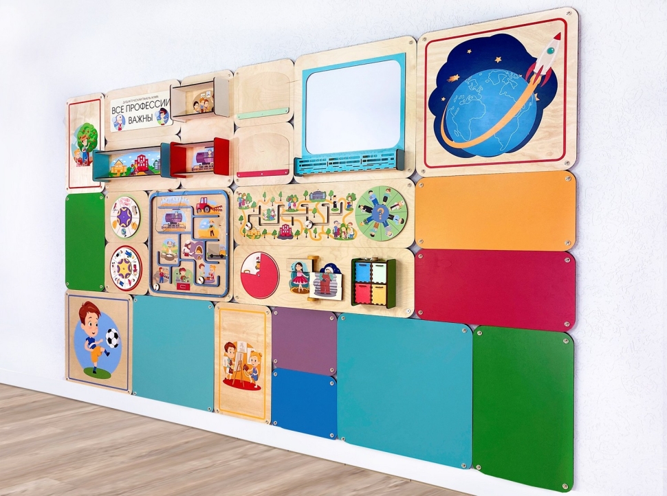 картинка Набор стеновых панелей «Мои увлечения - Любимые занятия» от магазина снабжение школ