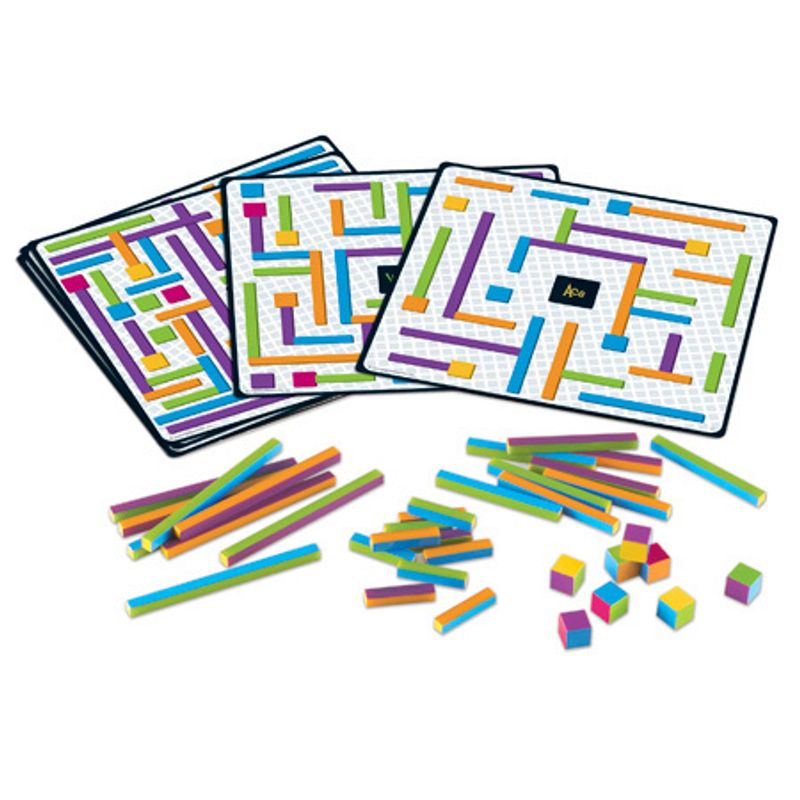 картинка Развивающая игра "Цветные лабиринты"  (69 элементов) от магазина снабжение школ