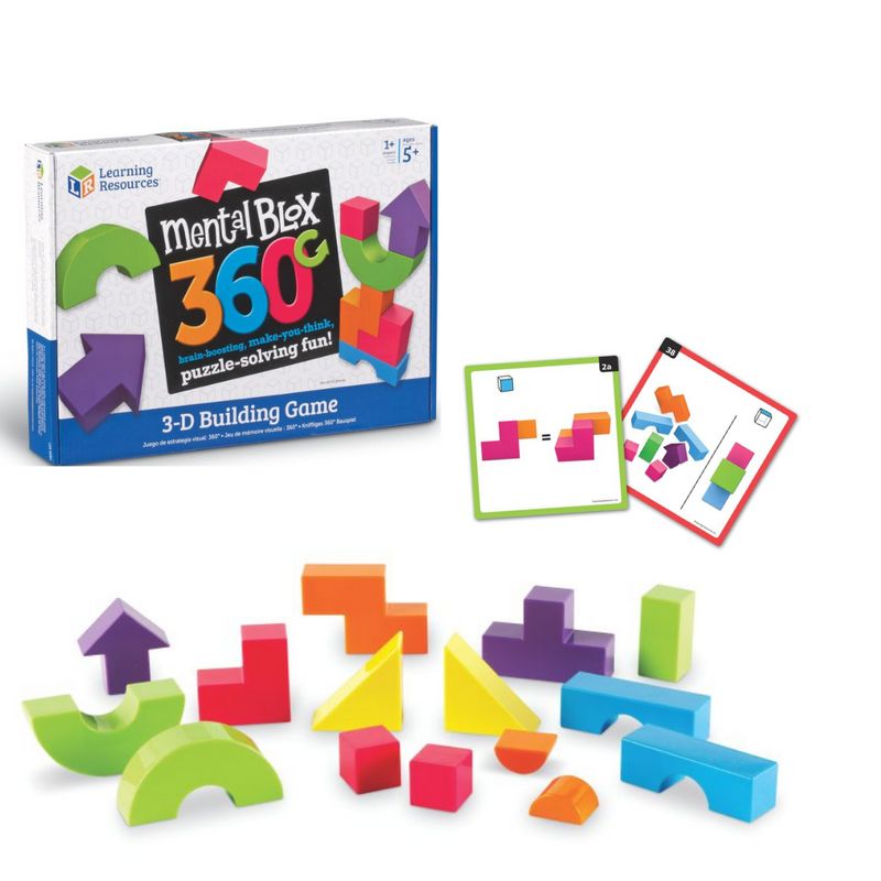 картинка Развивающая игра "Ментал блокс 360"  (55 элементов) от магазина снабжение школ