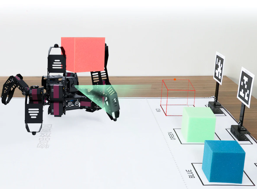 картинка Образовательный набор для изучения многокомпонентных робототехнических систем и манипуляционных роботов "РобоПаук ИН". Продвинутый комплект на Raspberry Pi от магазина снабжение школ