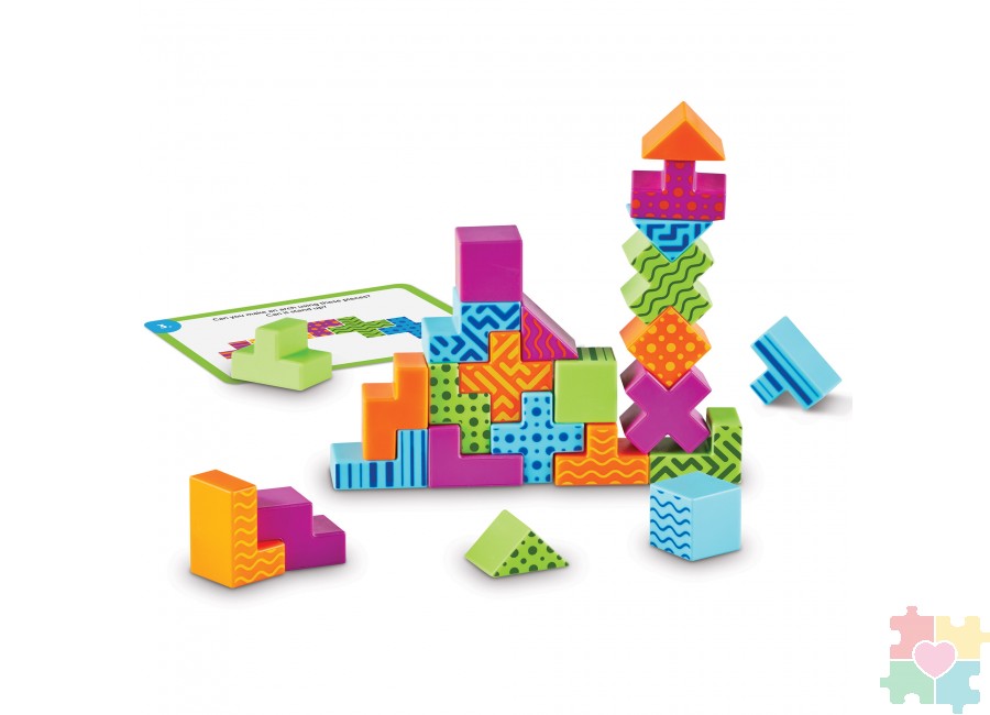 картинка Развивающая игрушка "Ментал блокс.Мини. СТЕМ"  (34 элемента) от магазина снабжение школ