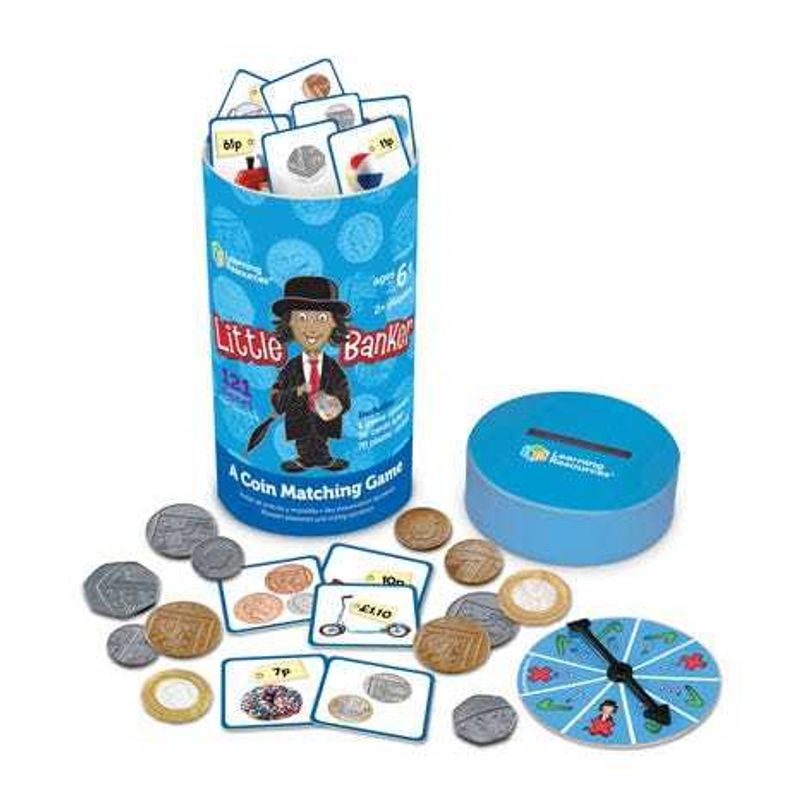 картинка "Развивающая игрушка "Маленький банкир" (с фунтами стерлингов, 121 элемент) от магазина снабжение школ