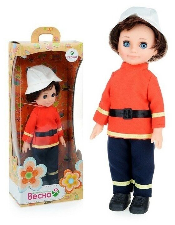 картинка Мальчик в костюме Пожарного от магазина снабжение школ
