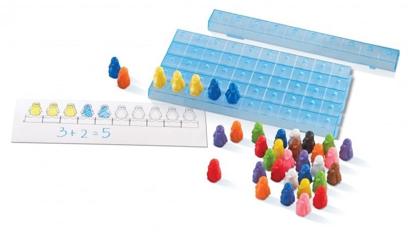картинка Развивающая игрушка  "Пингвины на льдине" (110 элементов) от магазина снабжение школ