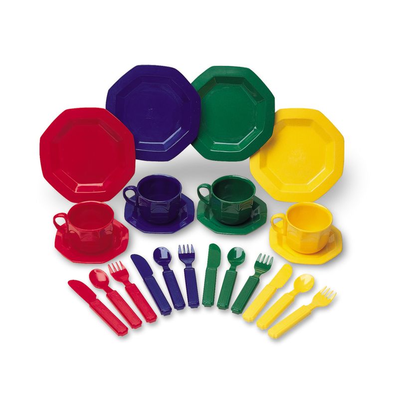 картинка Развивающая игрушка посуда "Сервируем красиво"  (24 элемента) от магазина снабжение школ