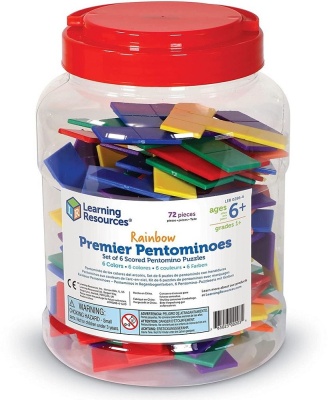 картинка Развивающая игрушка "Пентомино"  (72 элемента) от магазина снабжение школ