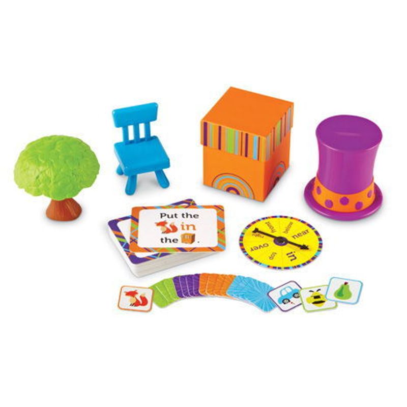 картинка Развивающая игрушка  "Лисичка в коробочке с карточками" (65 элементов) от магазина снабжение школ
