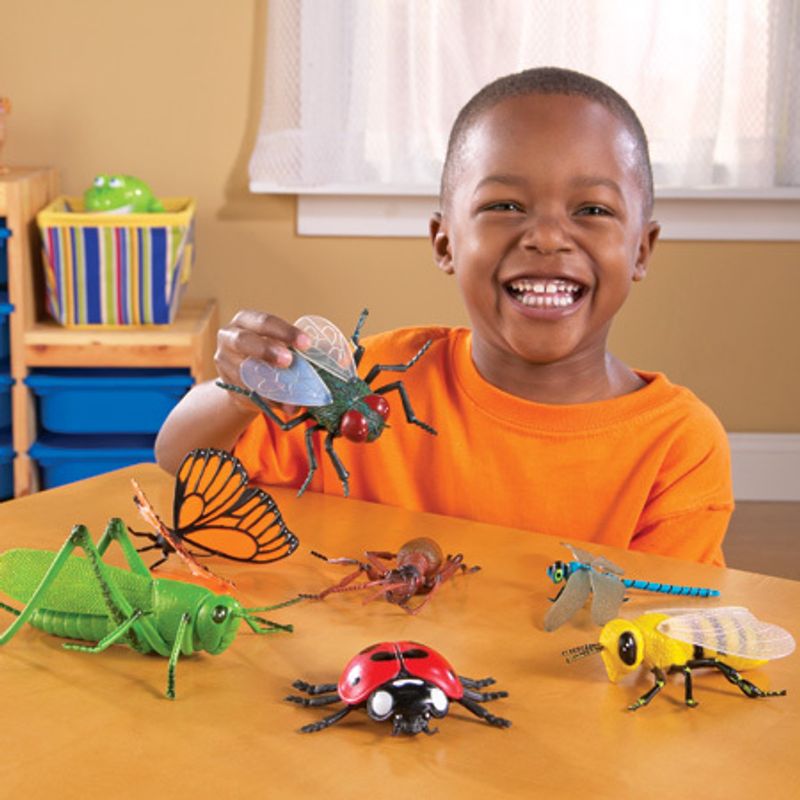 картинка Развивающая игрушка "Насекомые"  (7 элементов) от магазина снабжение школ