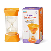 Развивающая игрушка "Песочные часы. 5 минут" (Гигантский таймер, оранжевый)