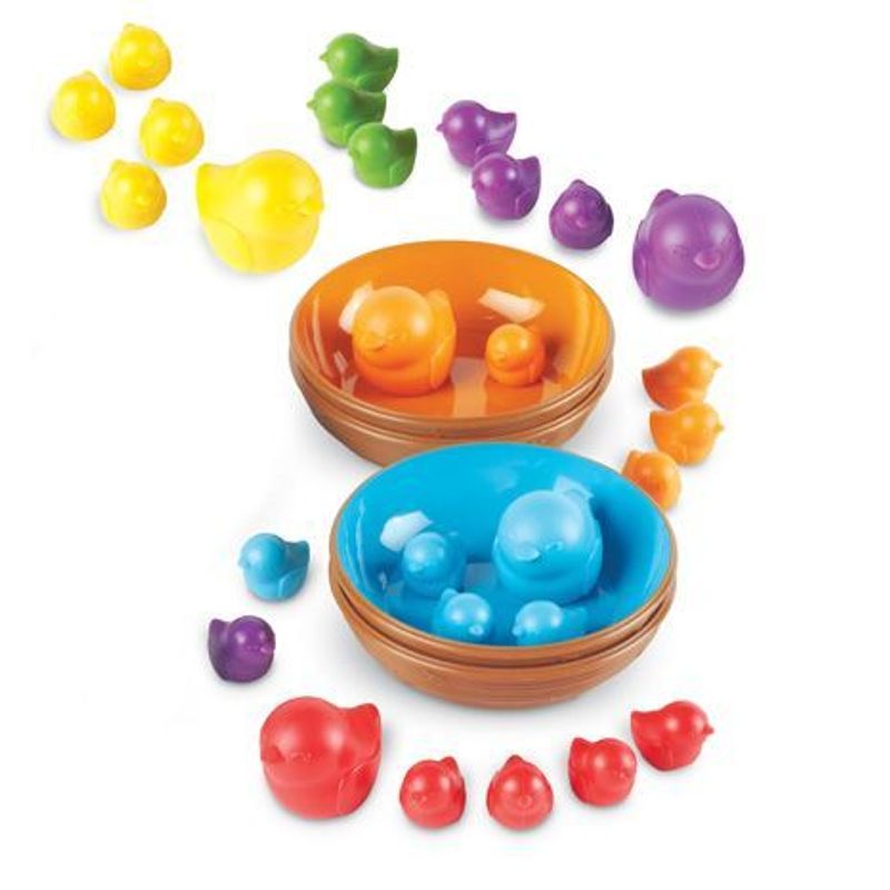 картинка Развивающая игрушка "Цветные гнёздышки" от магазина снабжение школ