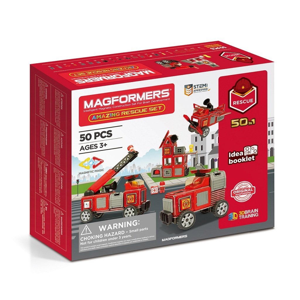 картинка Magformers Amazing Rescue Set от магазина снабжение школ