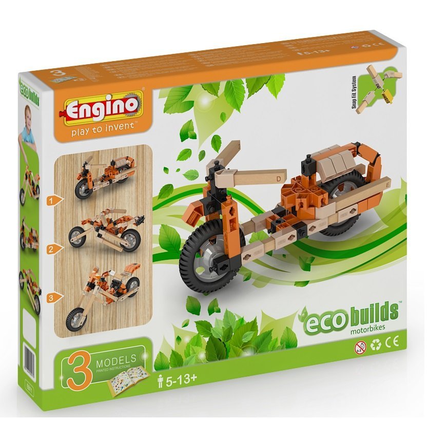 картинка Engino ECO BUILDS. Мотоциклы EB11 от магазина снабжение школ