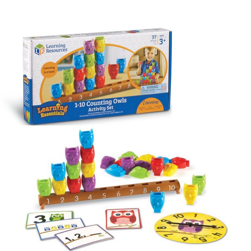 картинка Развивающая игрушка "Веселые совята"  (37 элементов) от магазина снабжение школ