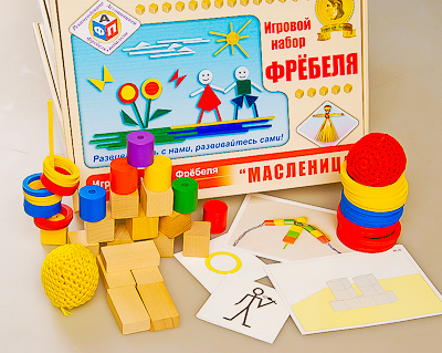 картинка Игровой набор Фребеля "Комплект для средней группы"  от магазина снабжение школ