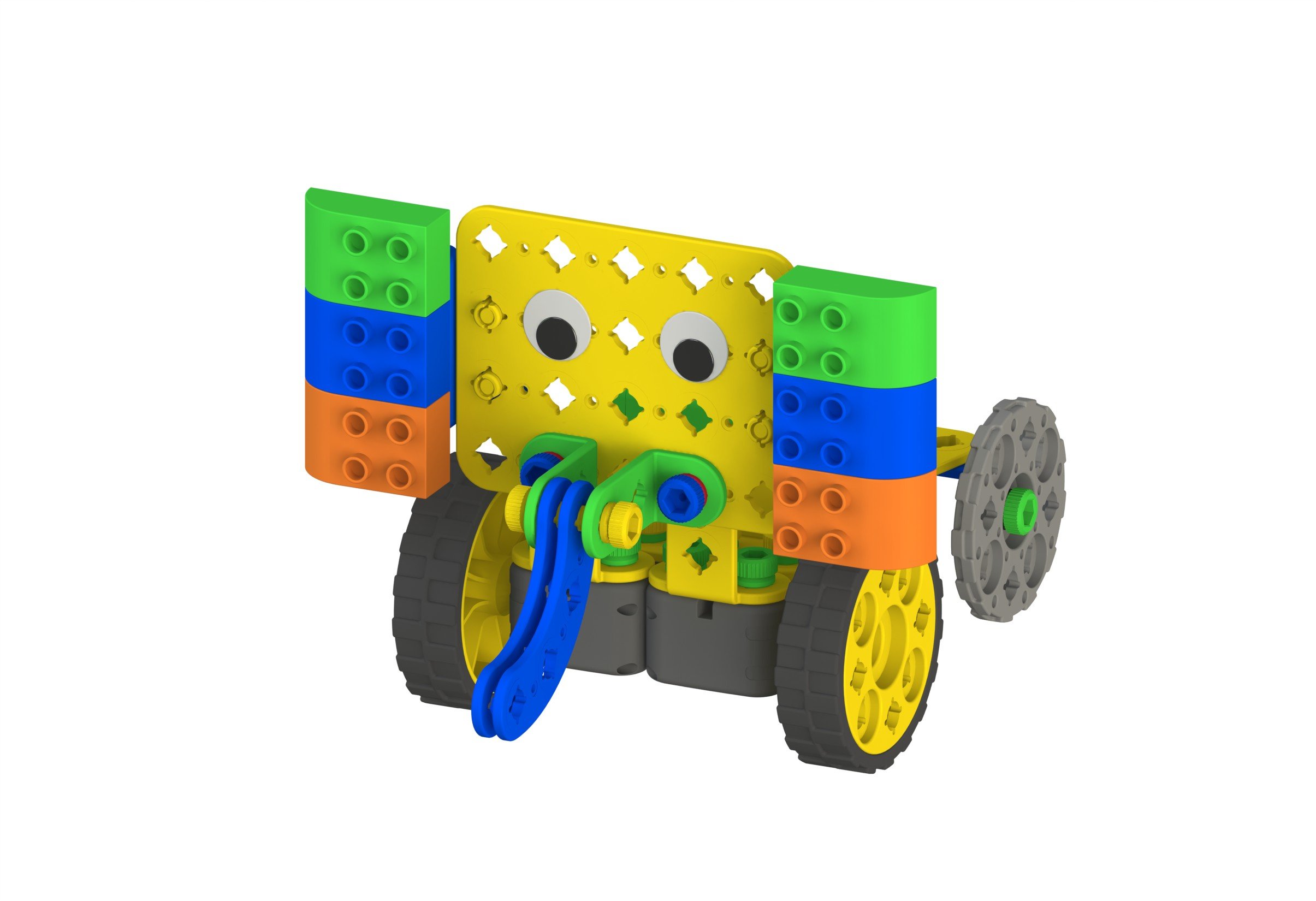 картинка Конструктор по робототехники и алгоритмики UARO - базовый набор (step 1) арт. 1122311 от магазина снабжение школ 23