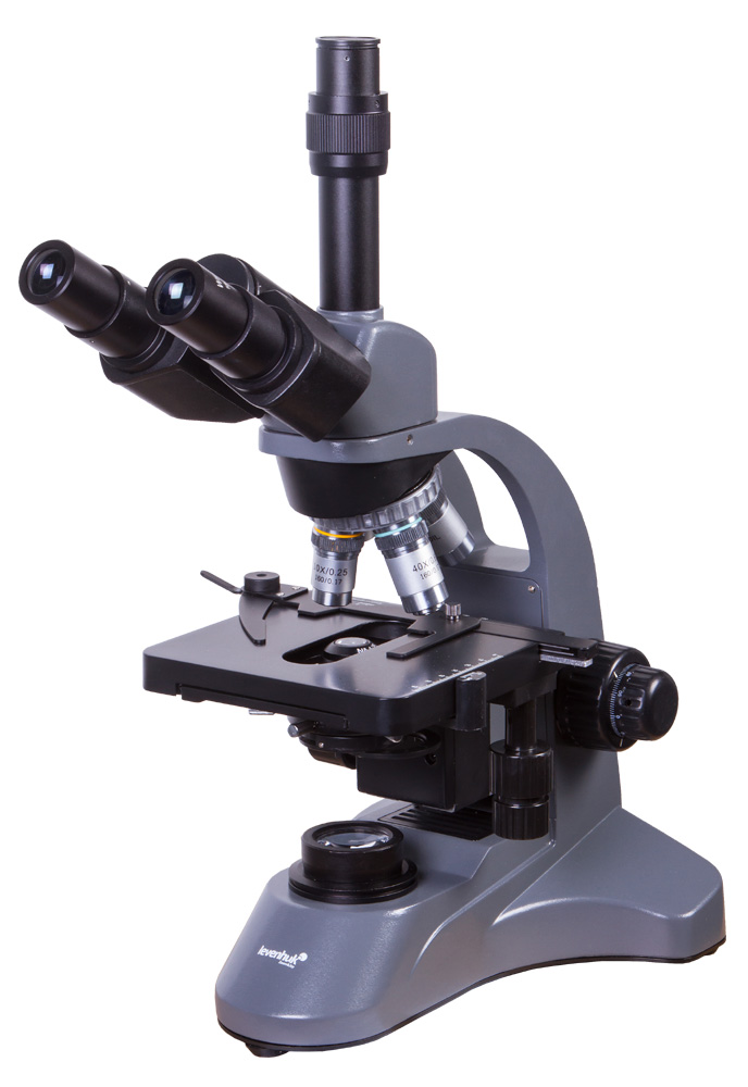 картинка Микроскоп цифровой Levenhuk D740T, 5,1 Мпикс, тринокулярный от магазина снабжение школ
