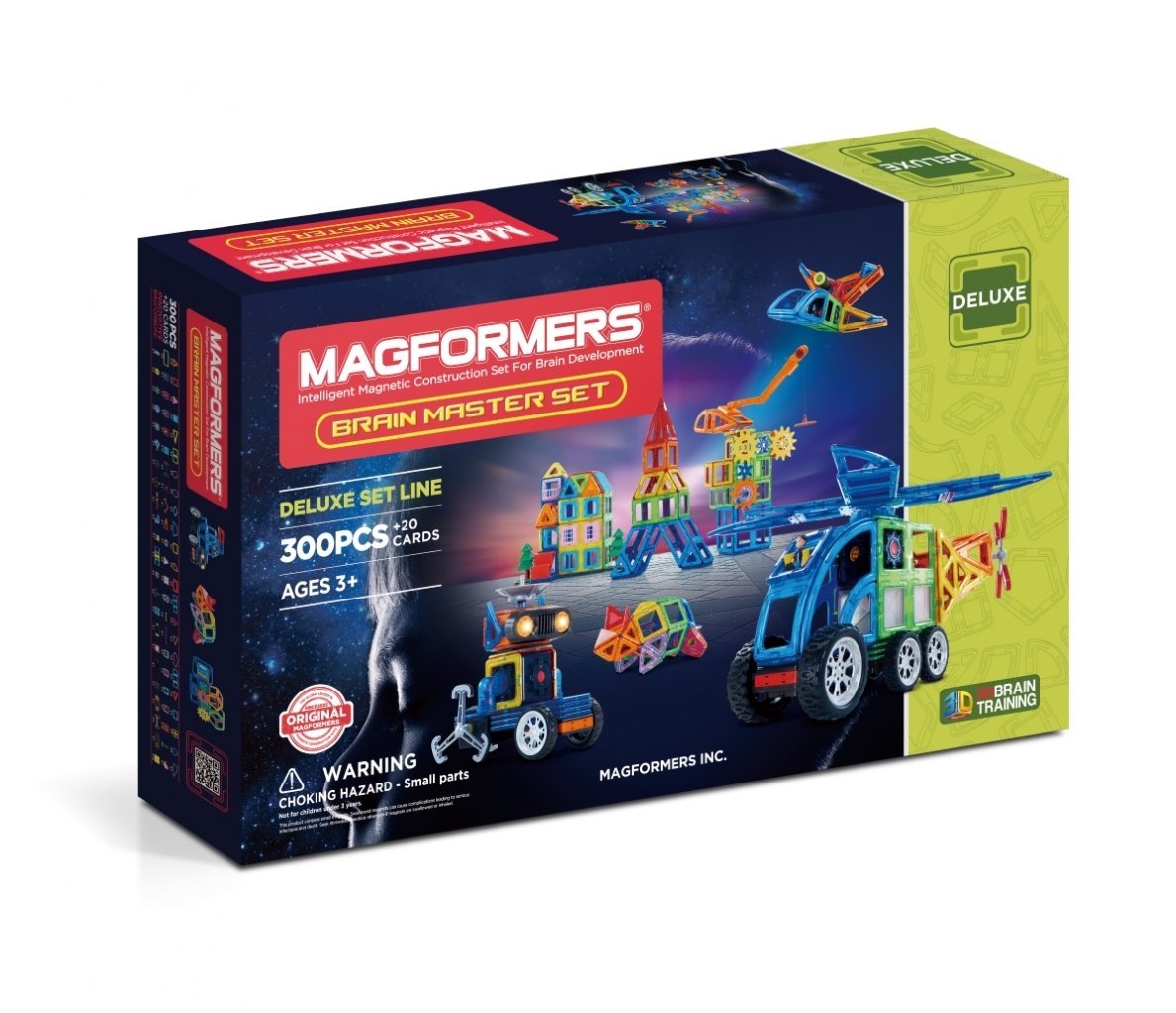 картинка Магнитный конструктор MAGFORMERS 710011 Brain Master set от магазина снабжение школ
