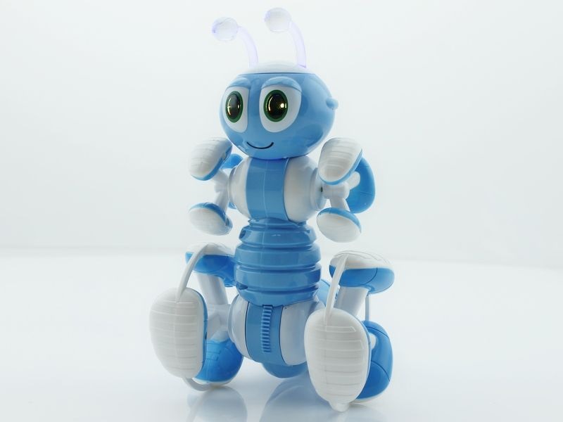 картинка Р/У робот-муравей трансформируемый, звук, свет, танцы (синий) от магазина снабжение школ