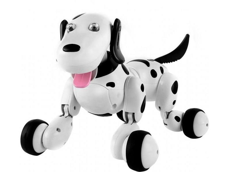 картинка Радиоуправляемая робот-собака HappyCow Smart Dog 2.4G (черная) от магазина снабжение школ
