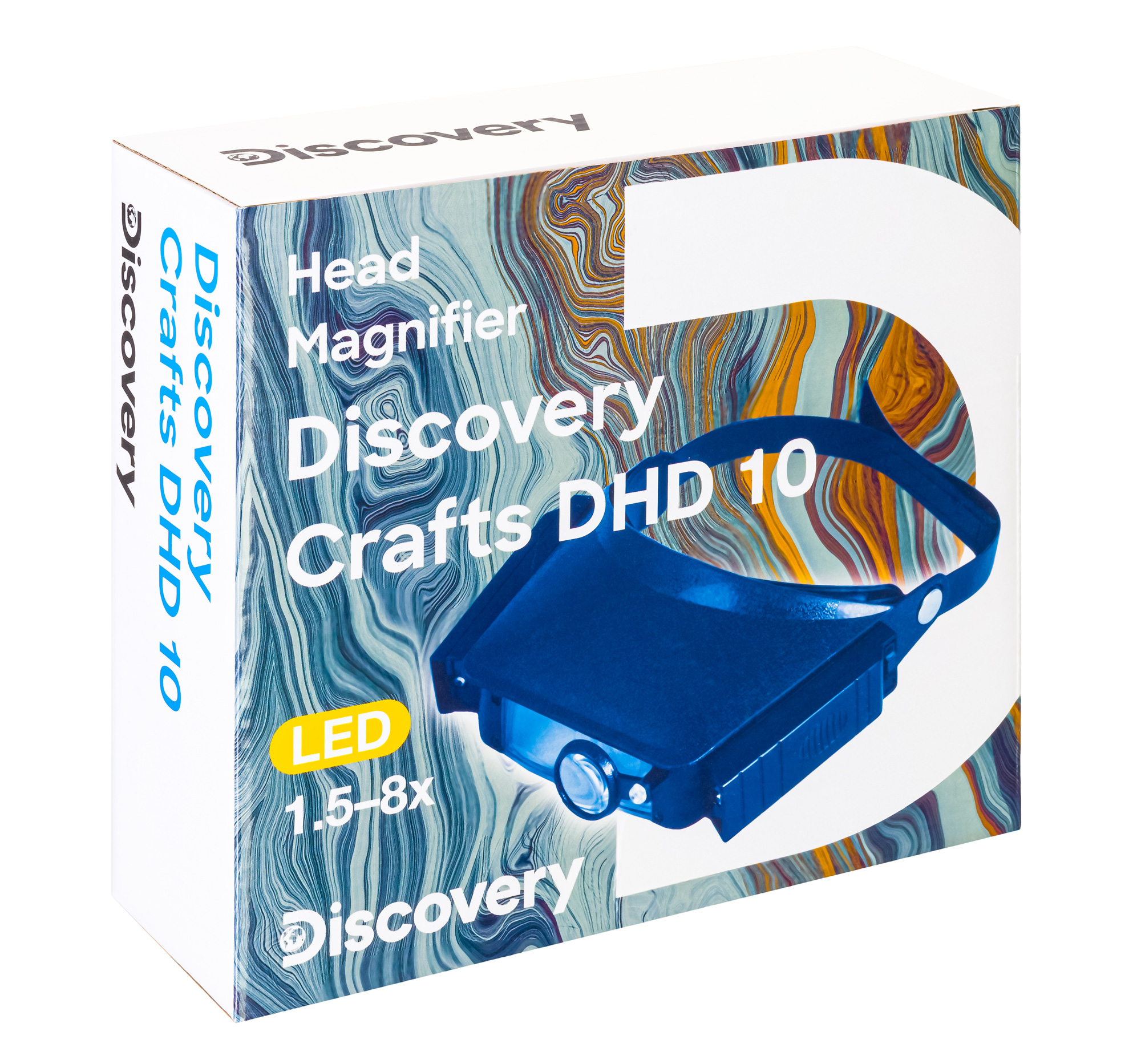 картинка Лупа налобная Discovery Crafts DHD 10 от магазина снабжение школ
