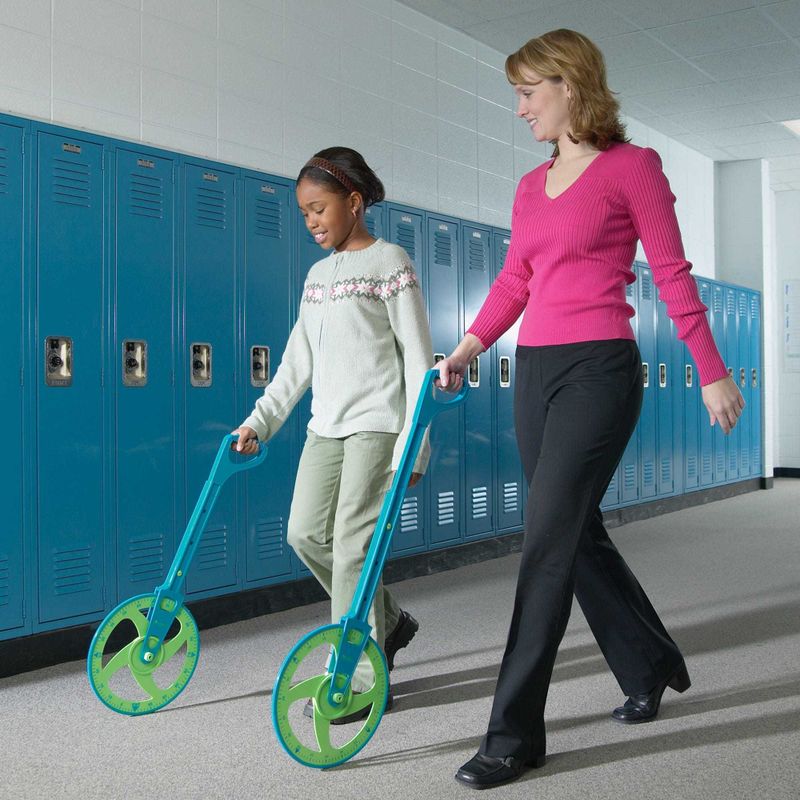 картинка Развивающая игрушка "Измерительное колесо"  (с измерителем расстояния, 1 элемент) от магазина снабжение школ