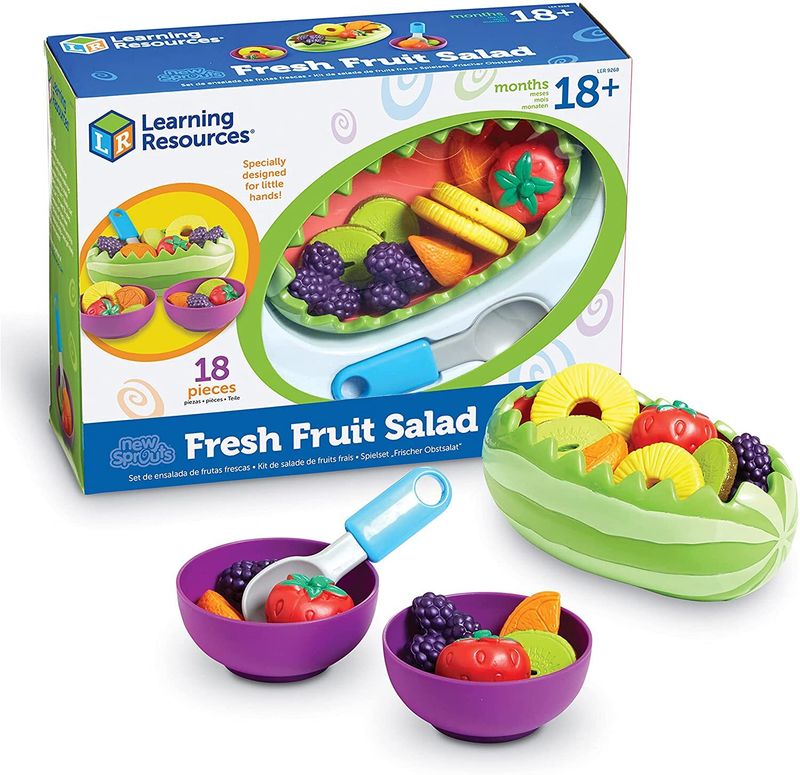 картинка Развивающая игрушка Мы растем "Фруктовый салат" (серия New Sprouts, 18 элементов) от магазина снабжение школ