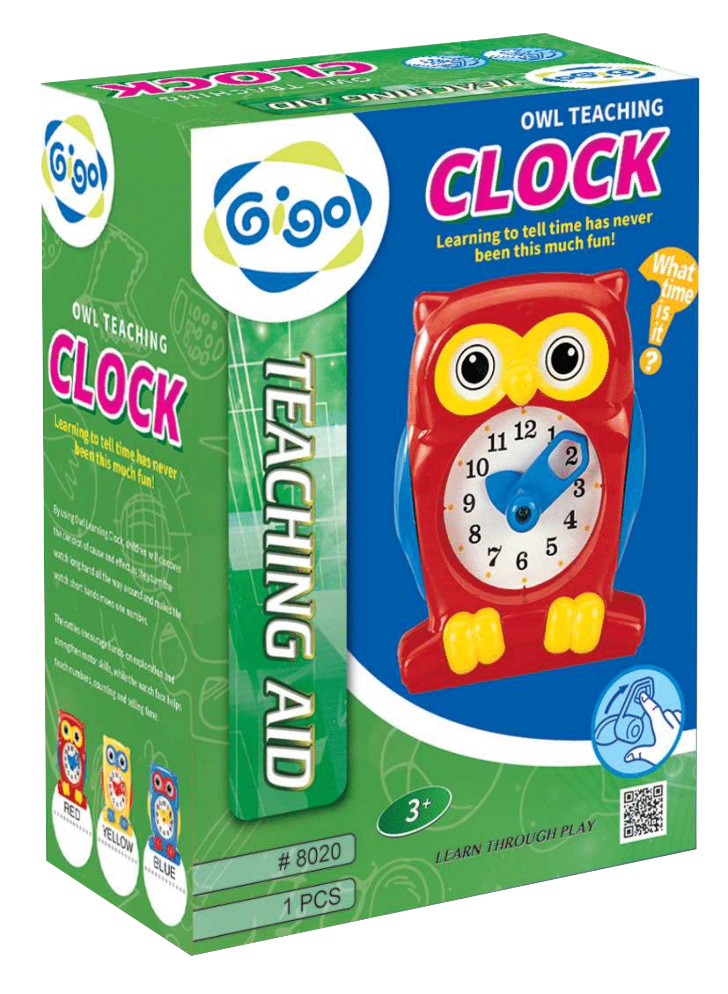 картинка OWL TEACHING CLOCK / Часы Сова от магазина снабжение школ