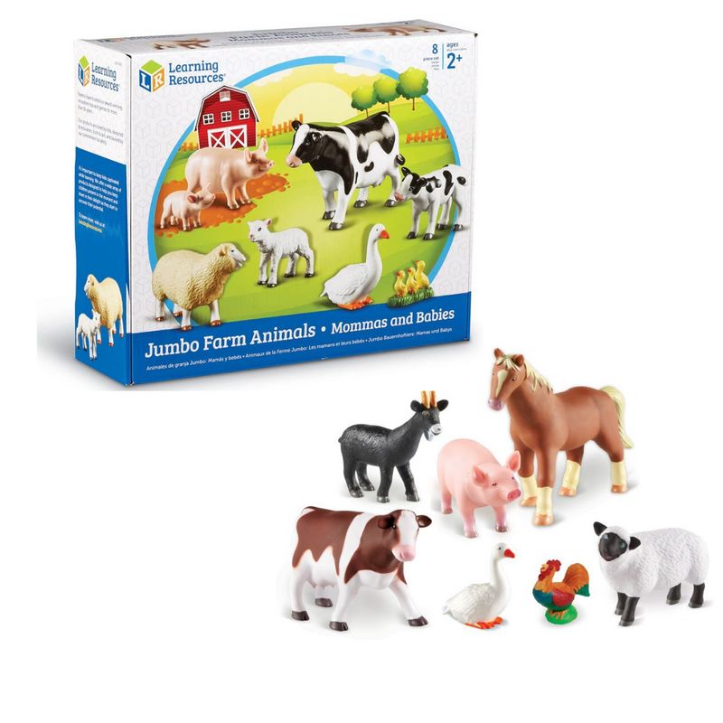 картинка Развивающая игрушка «Животные фермы» (7 элементов) от магазина снабжение школ