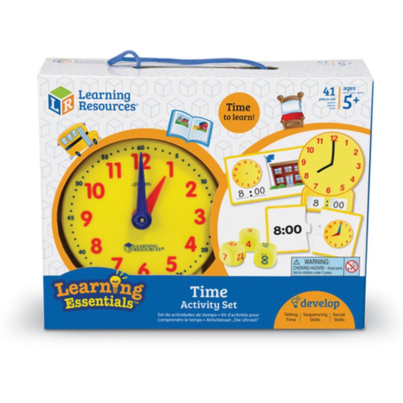 картинка Развивающая игрушка "Учимся определять время" от магазина снабжение школ