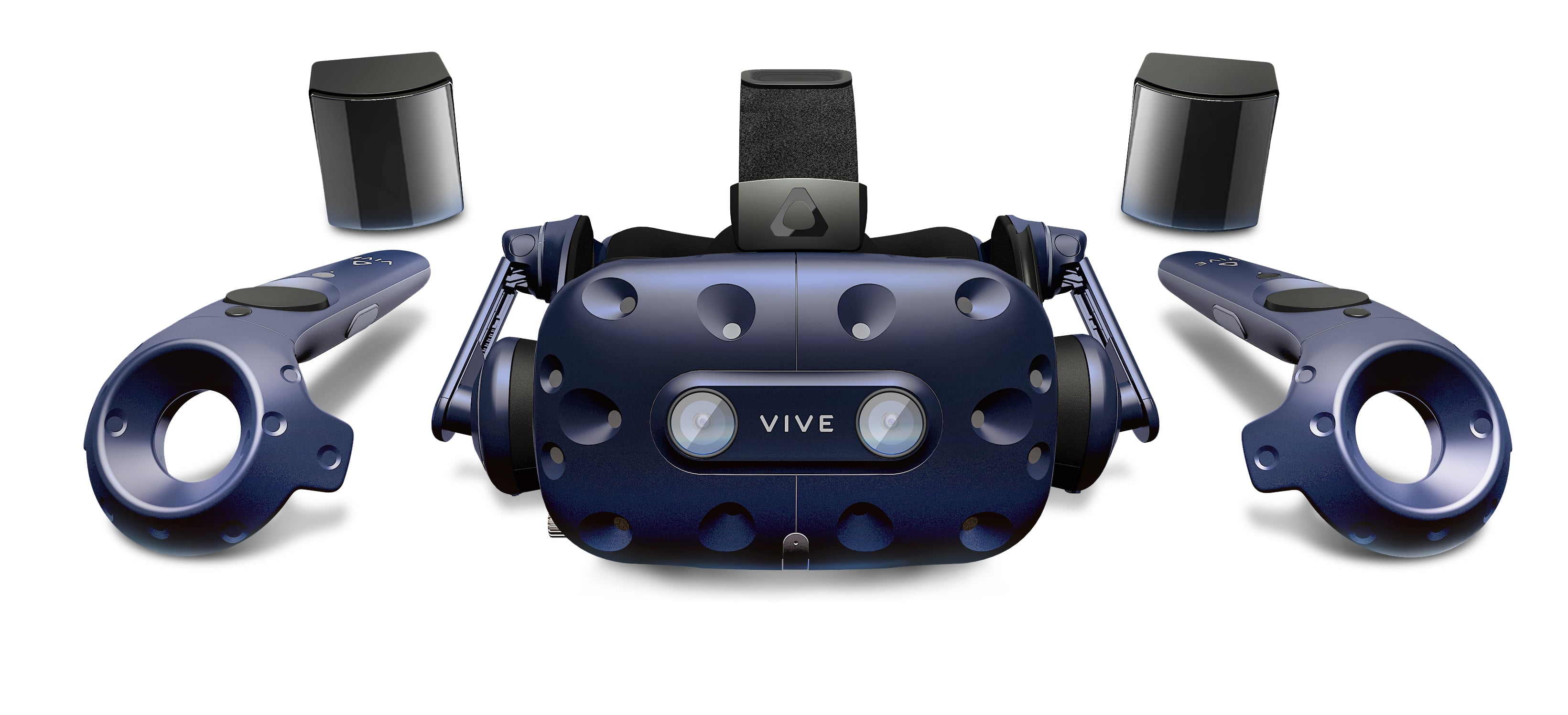 картинка Комплект HTC Vive Pro с базовыми станциями и контроллерами Steam VR Tracking 2.0 от магазина снабжение школ