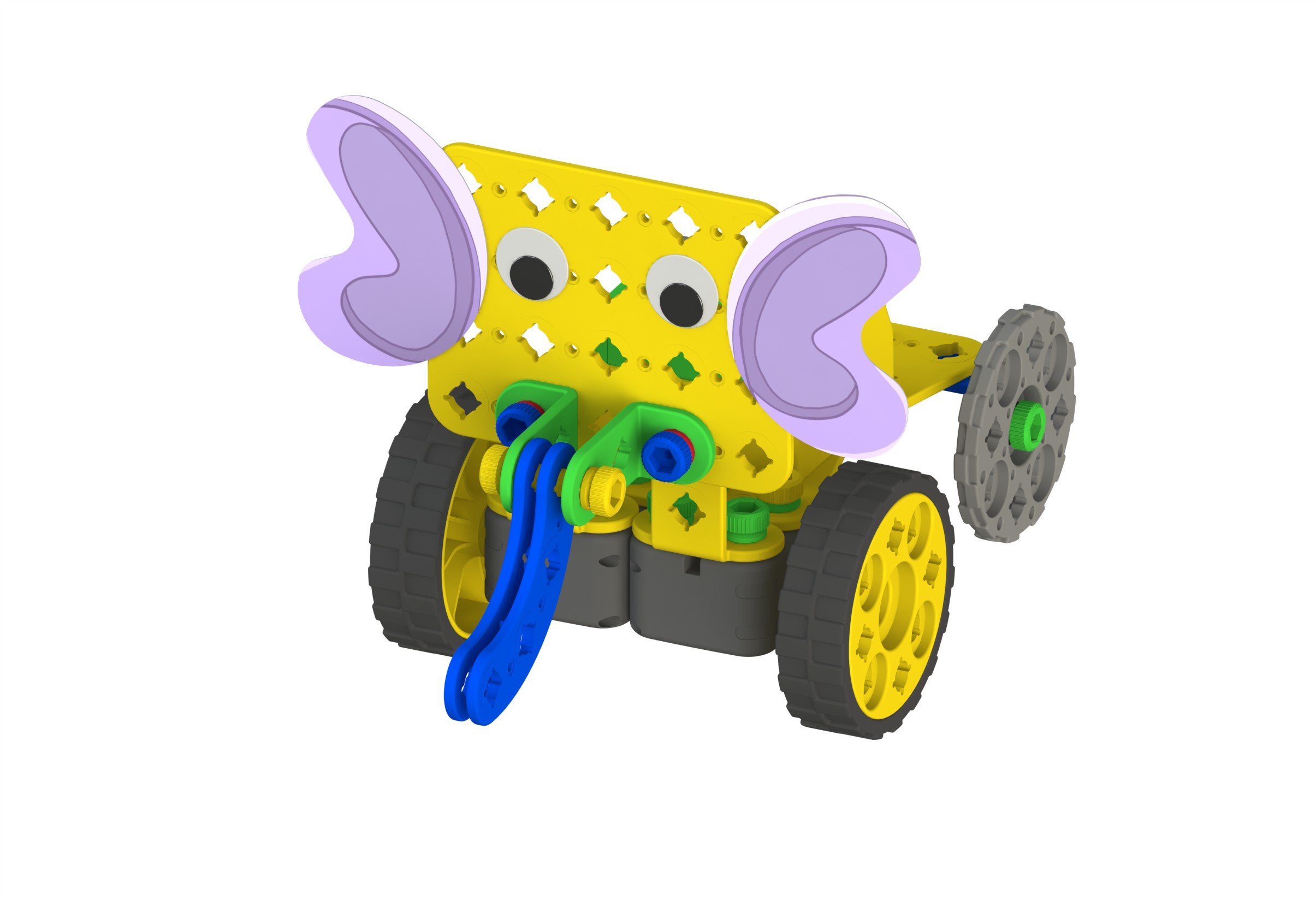картинка Конструктор по робототехники и алгоритмики UARO - базовый набор (step 1) арт. 1122311 от магазина снабжение школ 10