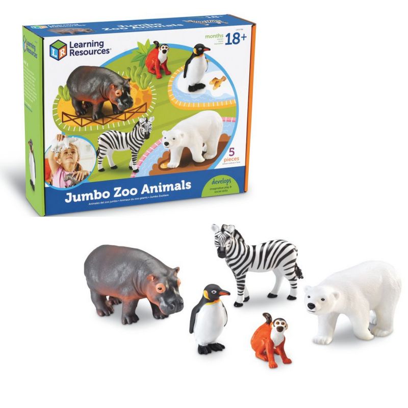 картинка Развивающая игрушка «В зоопарке» (5 элементов) от магазина снабжение школ