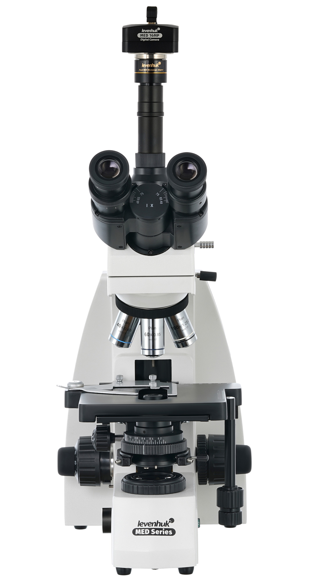 картинка Микроскоп цифровой Levenhuk MED D40T, тринокулярный от магазина снабжение школ