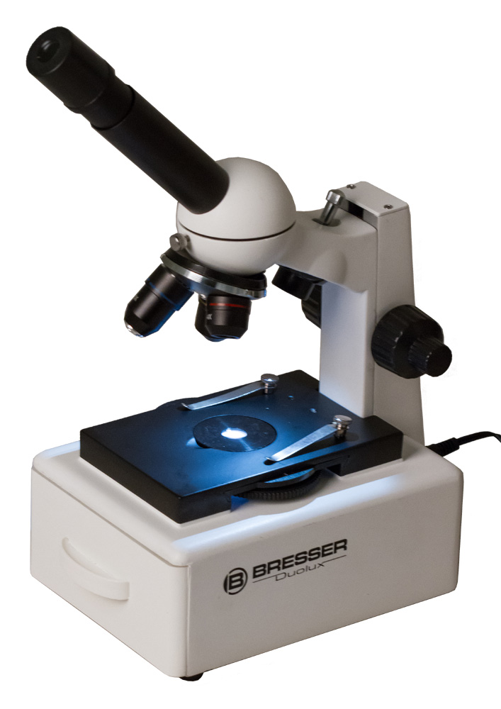 картинка Микроскоп Bresser Duolux 20x-1280x от магазина снабжение школ