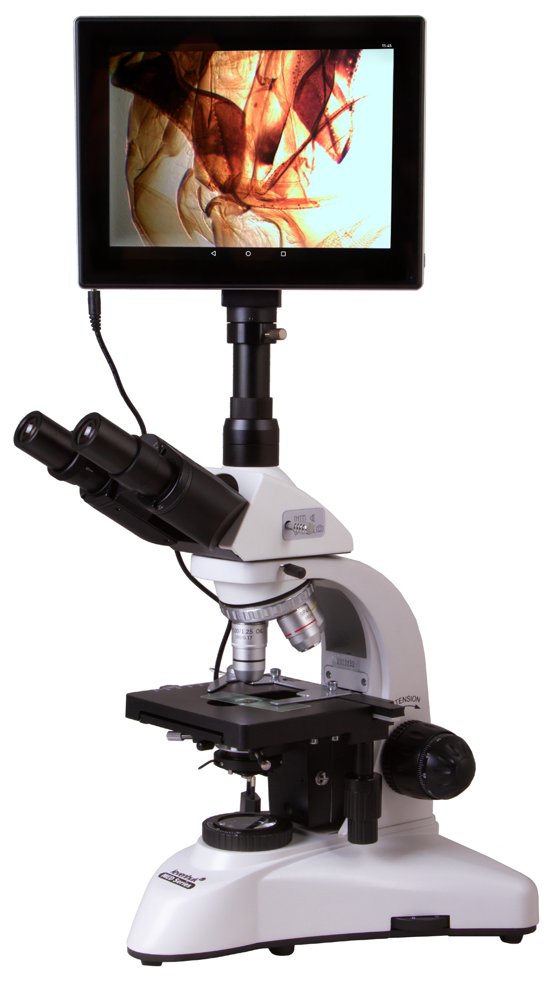 картинка Микроскоп цифровой Levenhuk MED D20T LCD, тринокулярный от магазина снабжение школ