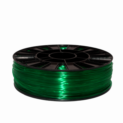 картинка SBS пластик для 3D принтера зеленый прозрачный от магазина снабжение школ