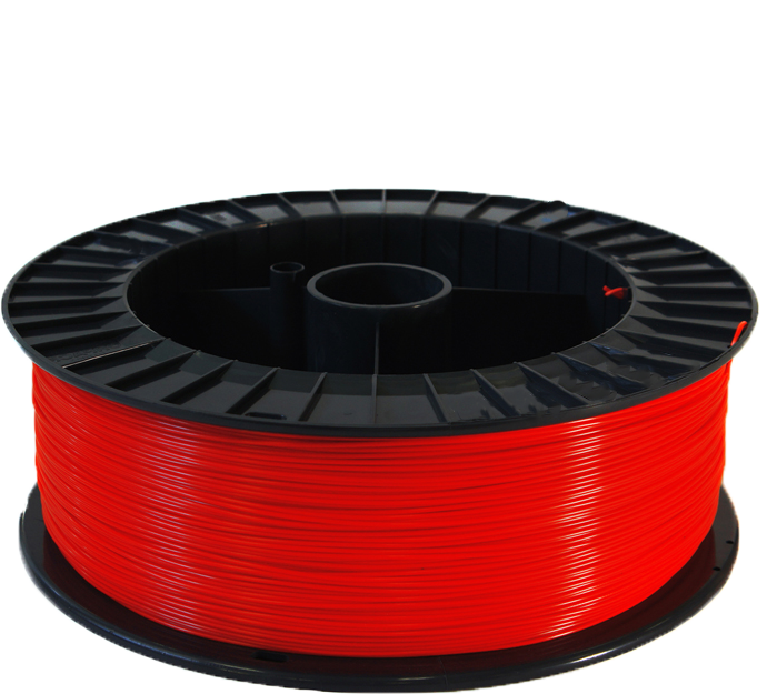 картинка PLA пластик для 3D принтера красный от магазина снабжение школ
