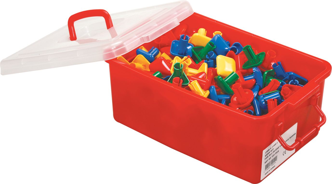 картинка GEO BLOCKS ( 224 PCS ) /Набор Гео-блоки для детской развивающей доски от магазина снабжение школ