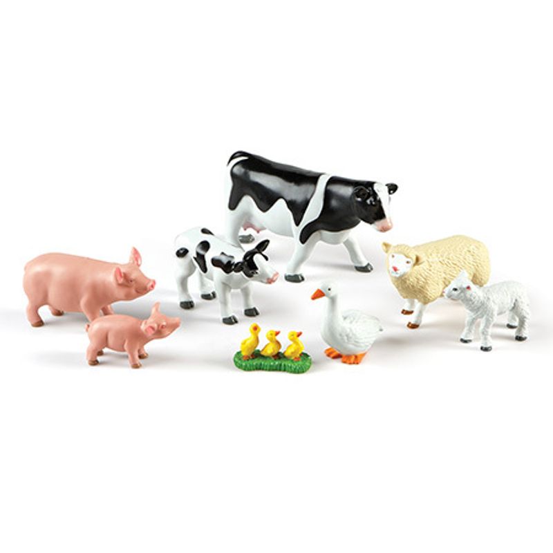 картинка Развивающая игрушка «Животные фермы. Мамы и малыши» (8 элементов) от магазина снабжение школ