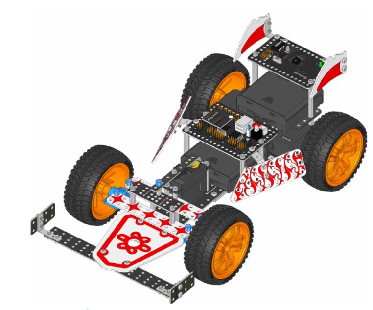 картинка Ресурсный набор Robo Kit 3-4 для изучения шагающих роботов и STEM технологий к набору Robo kit 1 от магазина снабжение школ