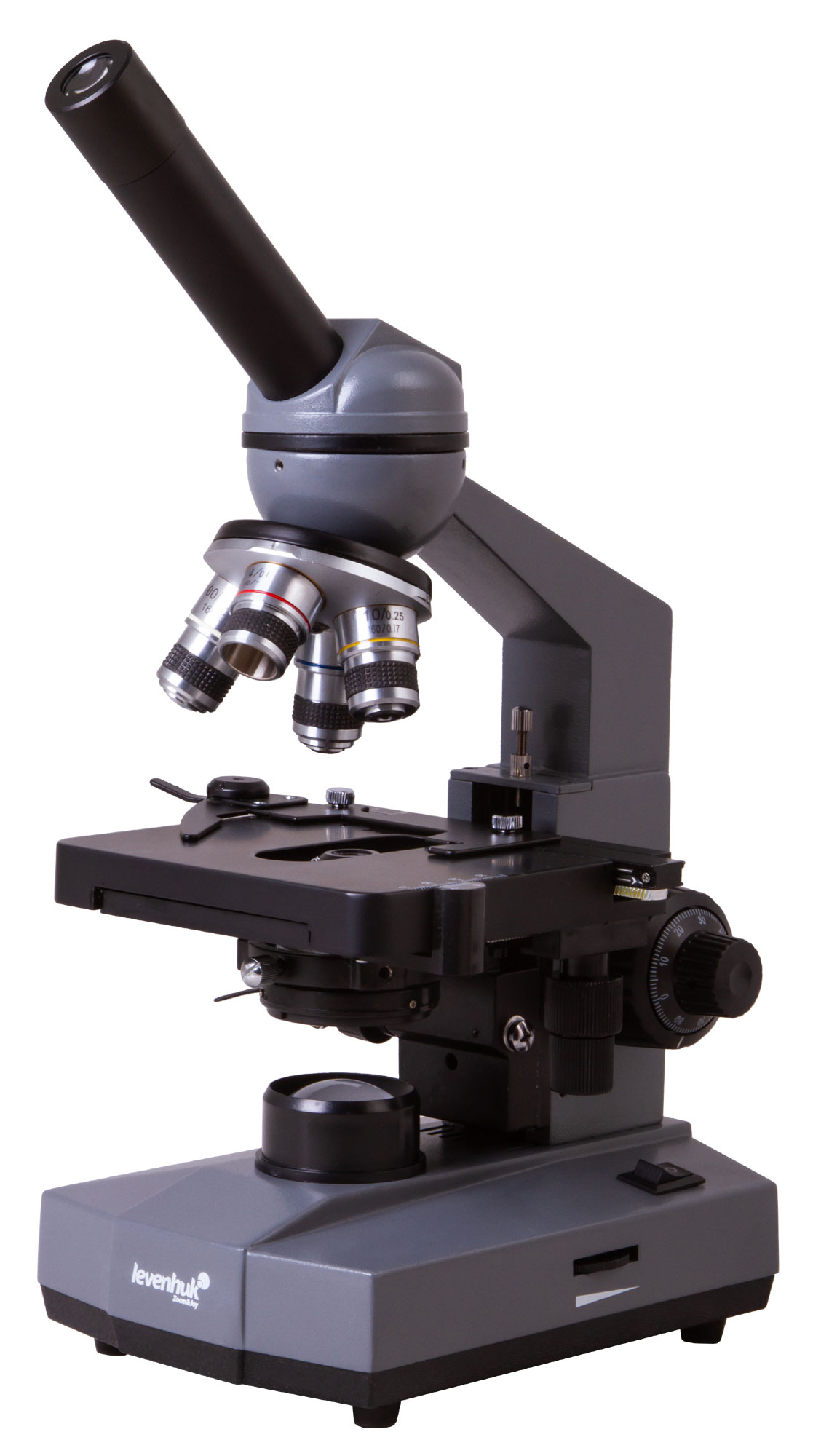 картинка Микроскоп цифровой Levenhuk D320L BASE, 3 Мпикс, монокулярный от магазина снабжение школ