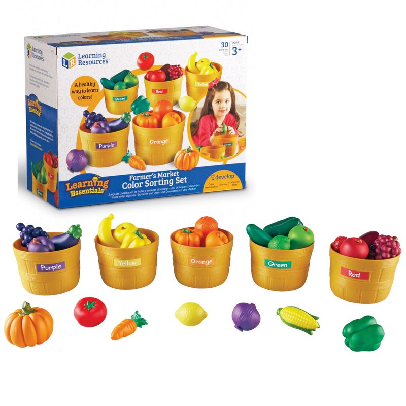 картинка Развивающая игрушка «Овощи и фрукты. Большая сортировка» от магазина снабжение школ