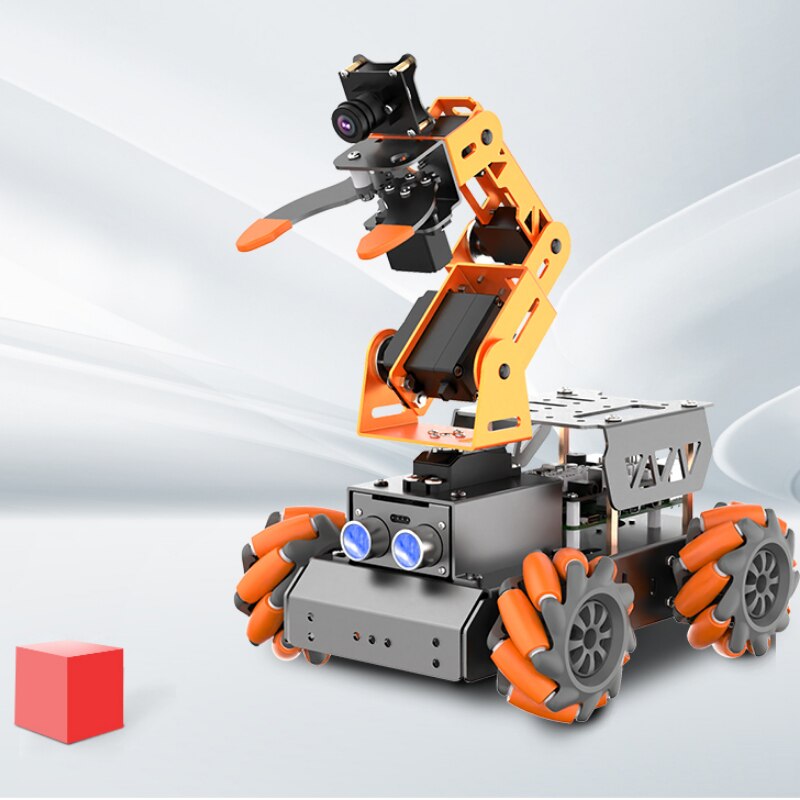 картинка Робот манипулятор Master Pi с колесами всенаправленного движения. от магазина снабжение школ