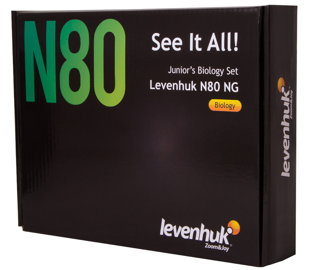 картинка (RU) Набор микропрепаратов Levenhuk N80 NG «Увидеть все!» от магазина снабжение школ