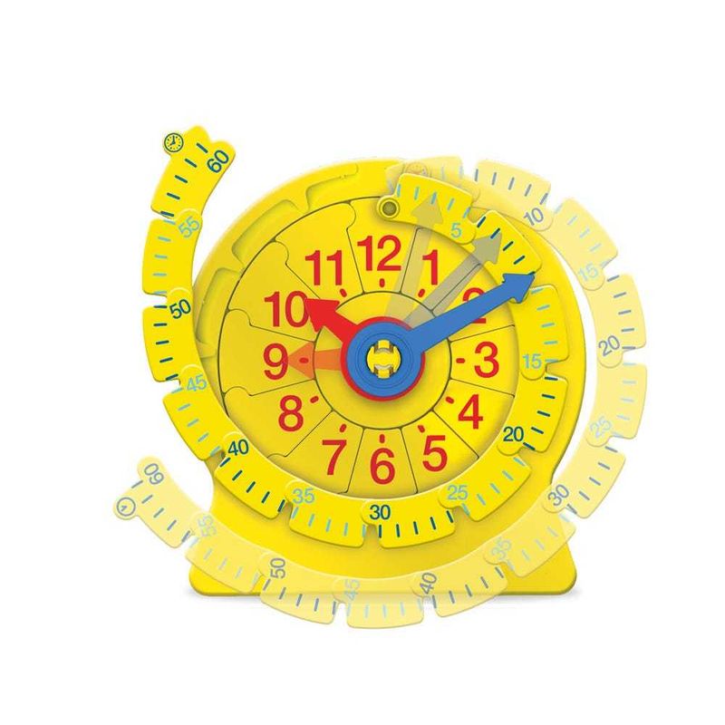 картинка Развивающая игрушка "Учимся определять время. Часовой пазл", большой  (магнитный, 1 элемент) от магазина снабжение школ