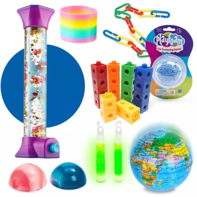 картинка Развивающая игрушка "Сенсорное спокойствие" (Sensory Fidget Toy, 8 элементов) от магазина снабжение школ