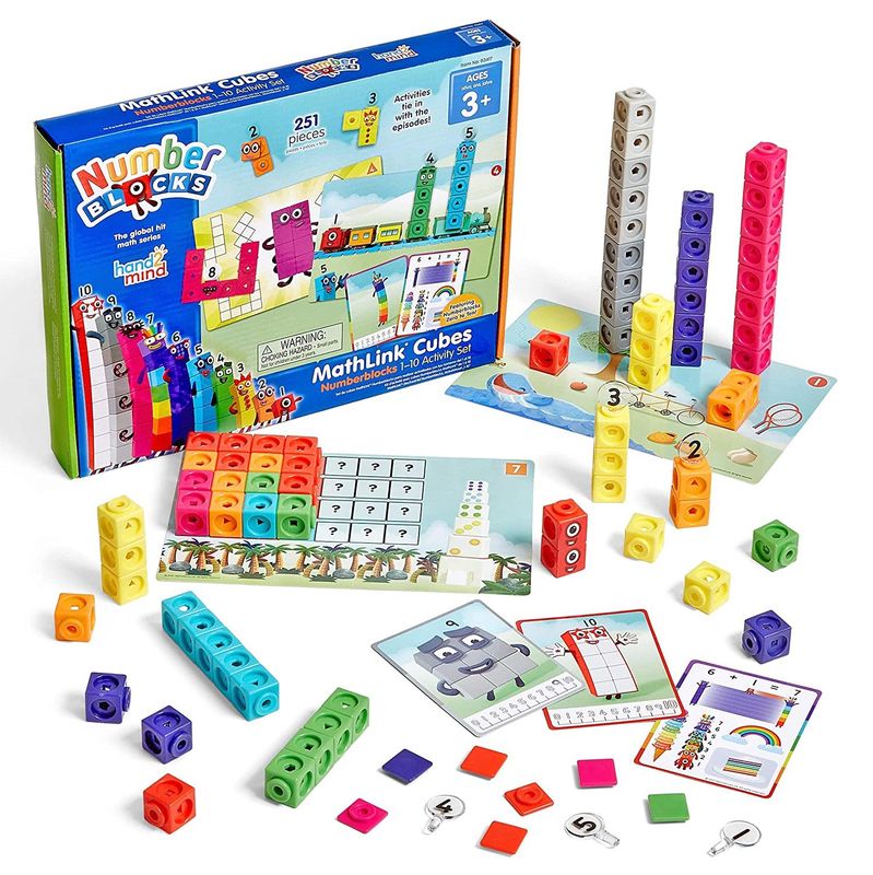картинка Игровой набор "Соединяющиеся кубики" от магазина снабжение школ